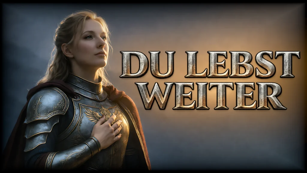Du lebst weiter (Mut bleibt unsere Pflicht)
