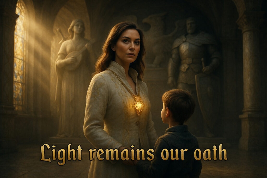 🎵🖤 Light Remains Our Oath | Æther Age Ballad