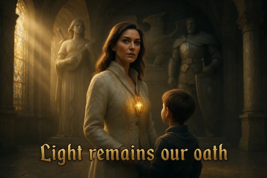 🎵🖤 Light Remains Our Oath | Æther Age Ballad
